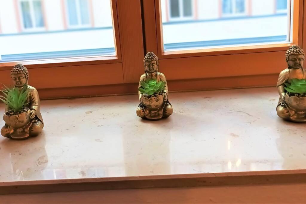 Modernes Apartment Mit Balkon マクデブルク エクステリア 写真