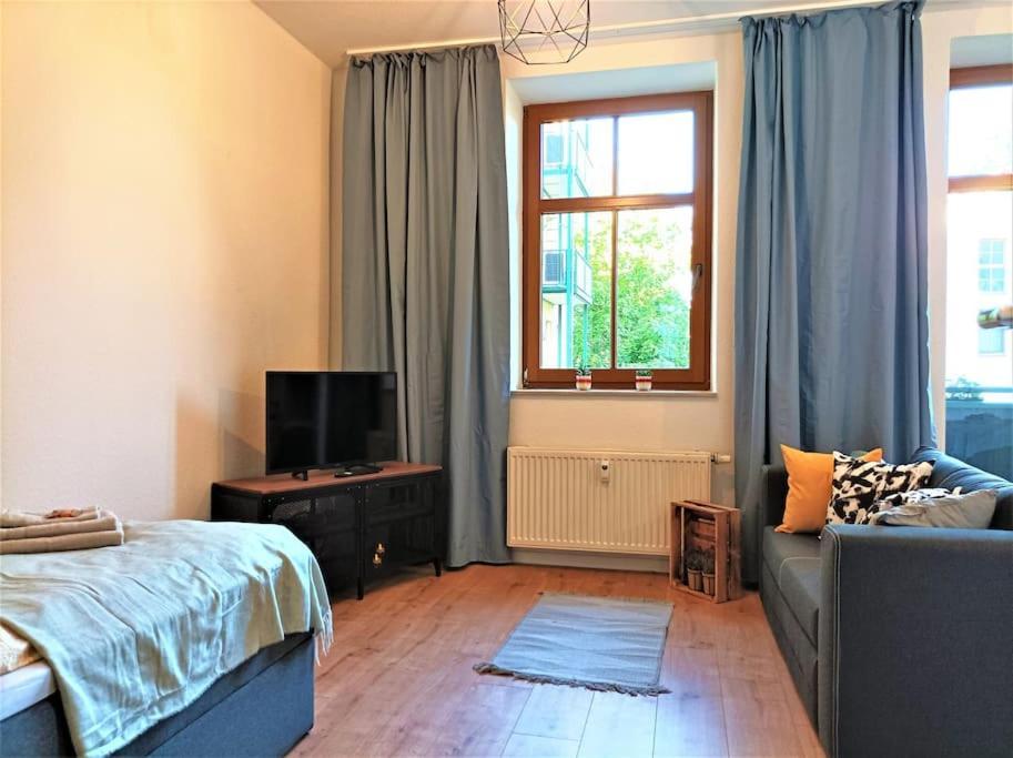 Modernes Apartment Mit Balkon マクデブルク エクステリア 写真